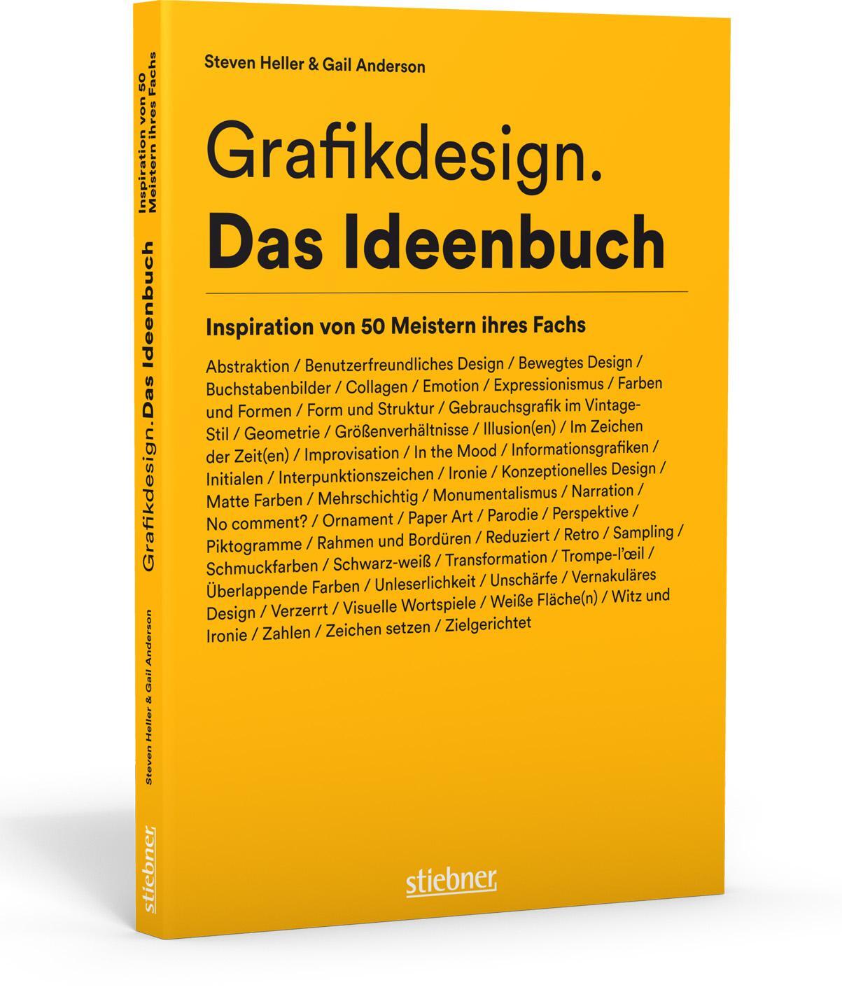 Cover: 9783830714354 | Grafikdesign. Das Ideenbuch | Inspiration von 50 Meistern ihres Fachs
