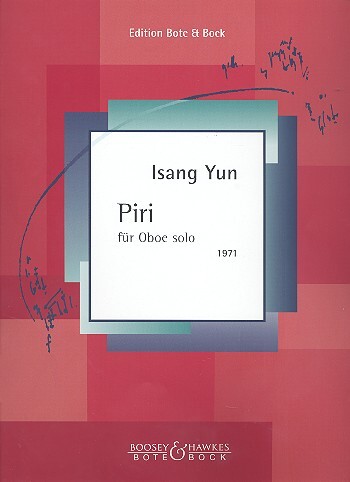 Cover: 9790202511626 | Piri | Isang Yun | Buch | Bote und Bock | EAN 9790202511626