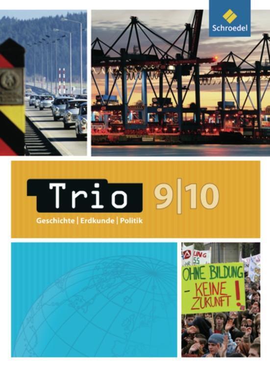Cover: 9783507361232 | Trio 9/10. Schülerband. Geschichte-Erdkunde-Politik | Ausgabe 2008