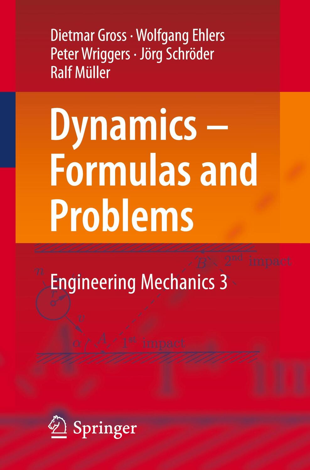 Cover: 9783662534366 | Dynamics ¿ Formulas and Problems | Engineering Mechanics 3 | Buch