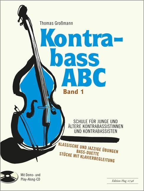 Cover: 9783905847574 | Kontrabass ABC Band 1 Schule | Broschüre | mit Demo- und Play-Along-CD
