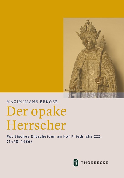 Cover: 9783799543873 | Der opake Herrscher | Maximiliane Berger | Buch | Deutsch | 2020