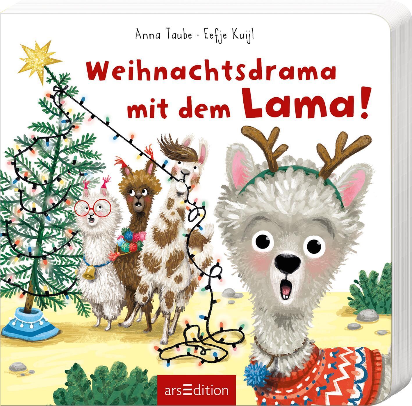 Cover: 9783845848143 | Weihnachtsdrama mit dem Lama | Anna Taube | Buch | Pappebuch | 20 S.