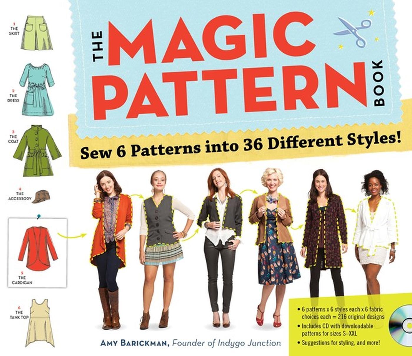 Cover: 9780761171621 | The Magic Pattern Book | Sew 6 Patterns Into 36 Different Styles!