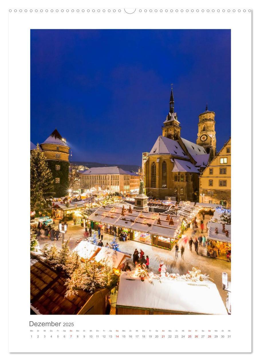 Bild: 9783457003435 | STUTTGART Impressionen (Wandkalender 2025 DIN A2 hoch), CALVENDO...