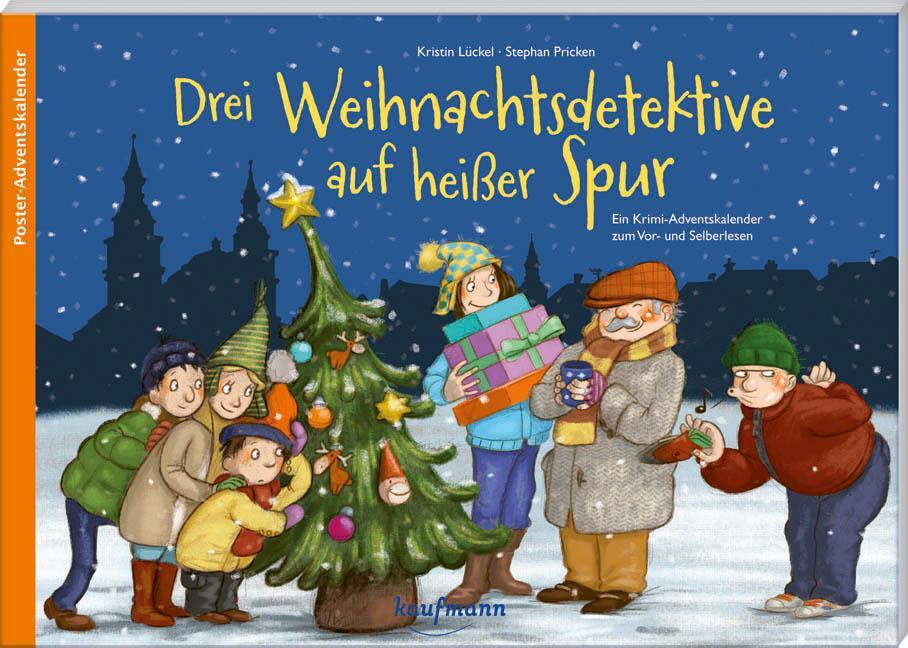 Cover: 9783780608796 | Drei Weihnachtsdetektive auf heißer Spur | Kristin Lückel | Kalender