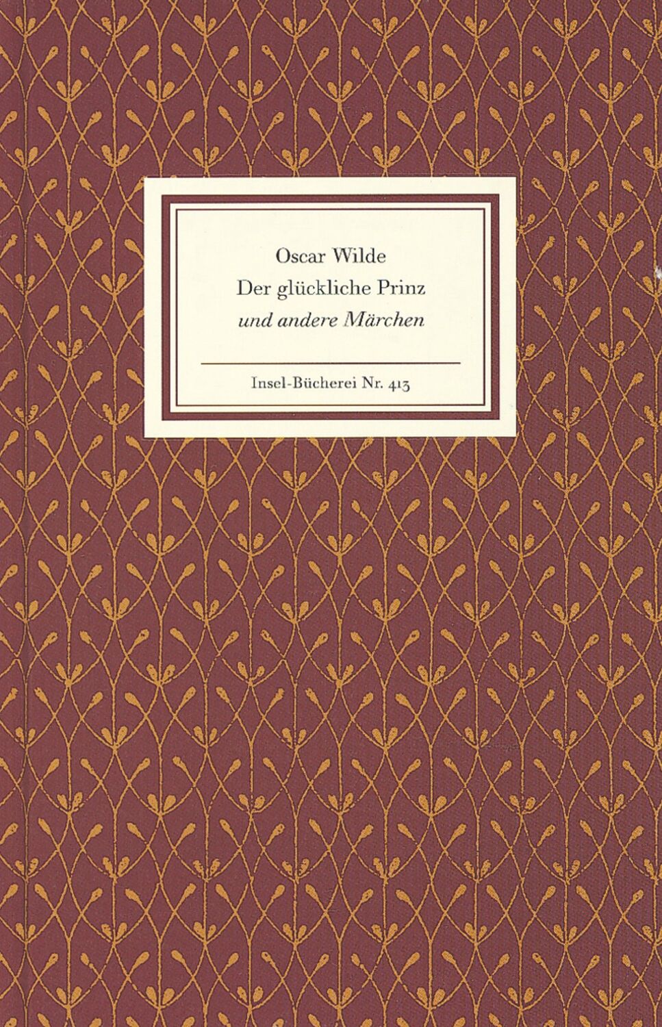 Cover: 9783458084136 | Der glückliche Prinz und andere Märchen | Oscar Wilde | Buch | 71 S.