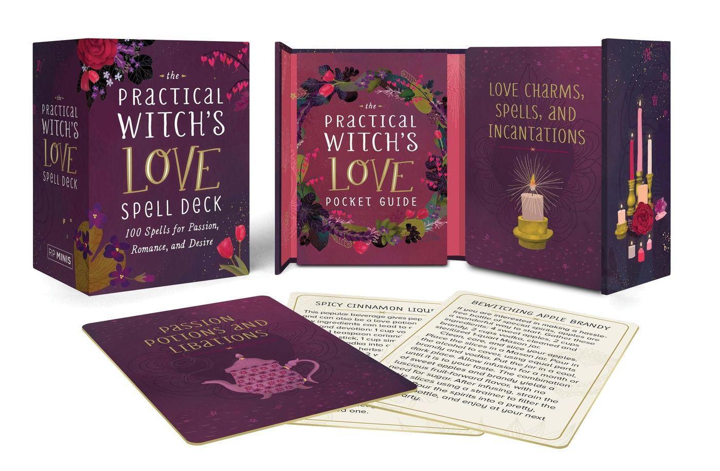 Cover: 9780762483068 | The Practical Witch's Love Spell Deck | Cerridwen Greenleaf | Buch