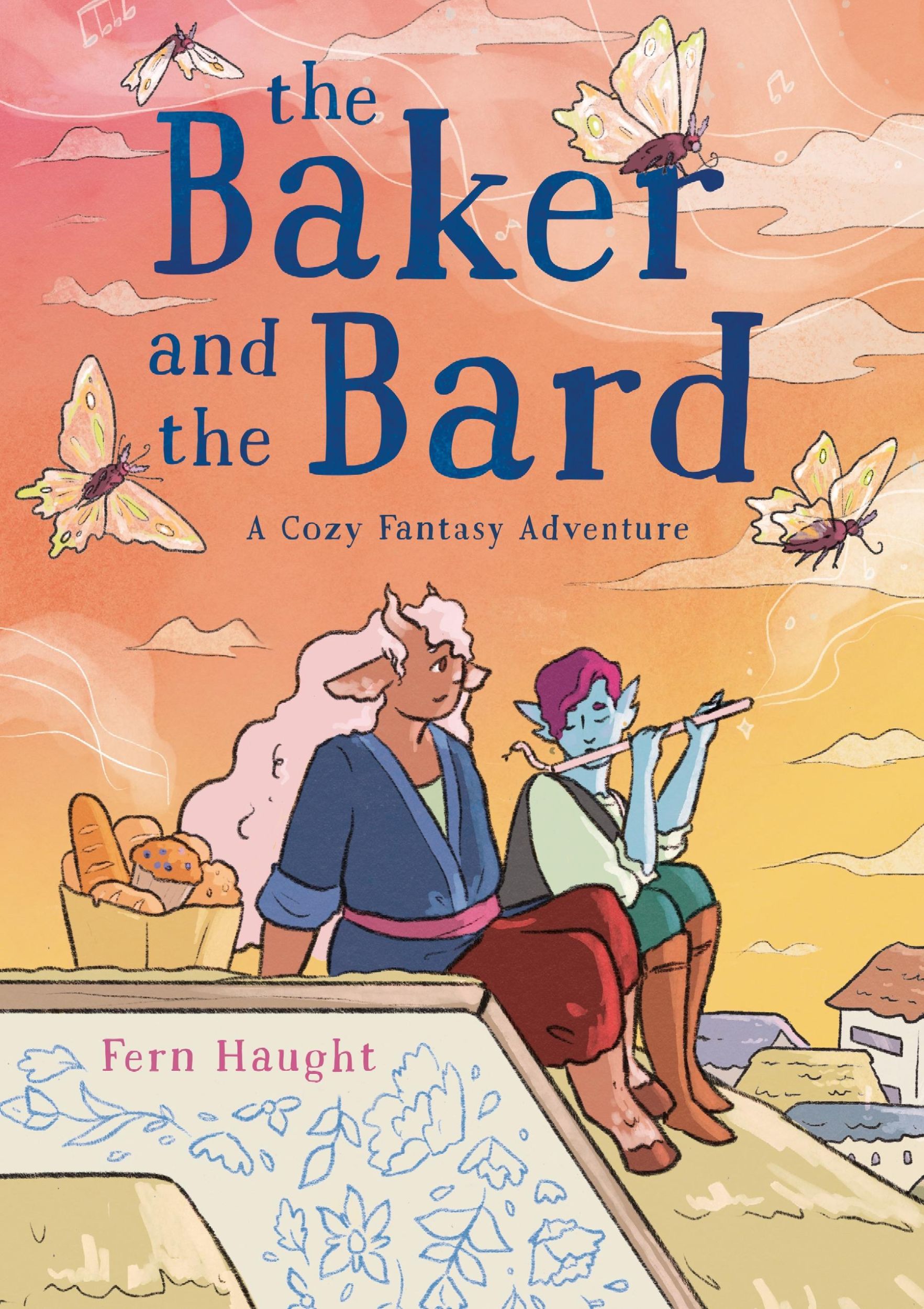 Cover: 9781250828514 | The Baker and the Bard | A Cozy Fantasy Adventure | Fern Haught | Buch