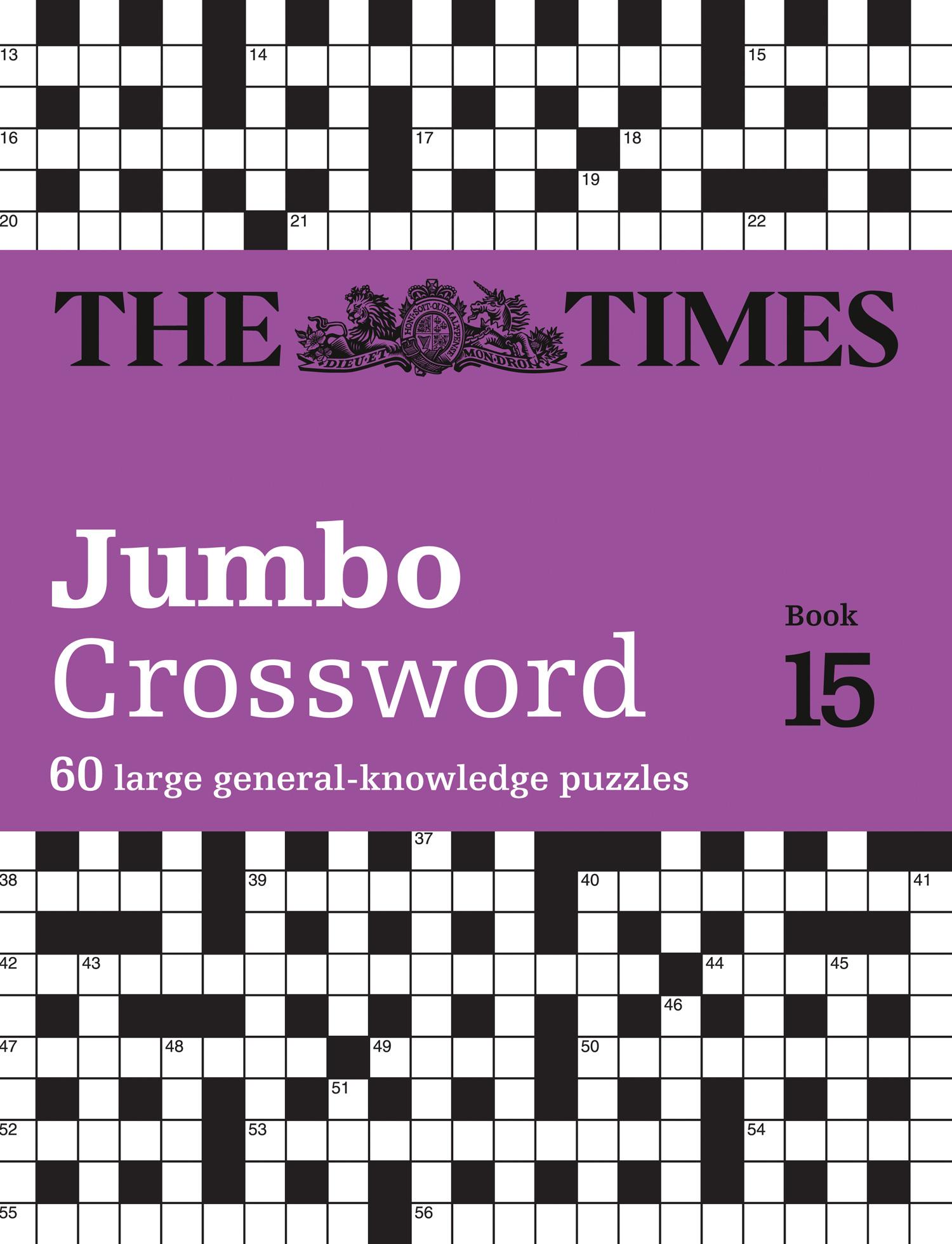 Cover: 9780008343934 | The Times 2 Jumbo Crossword Book 15 | The Times Mind Games (u. a.)