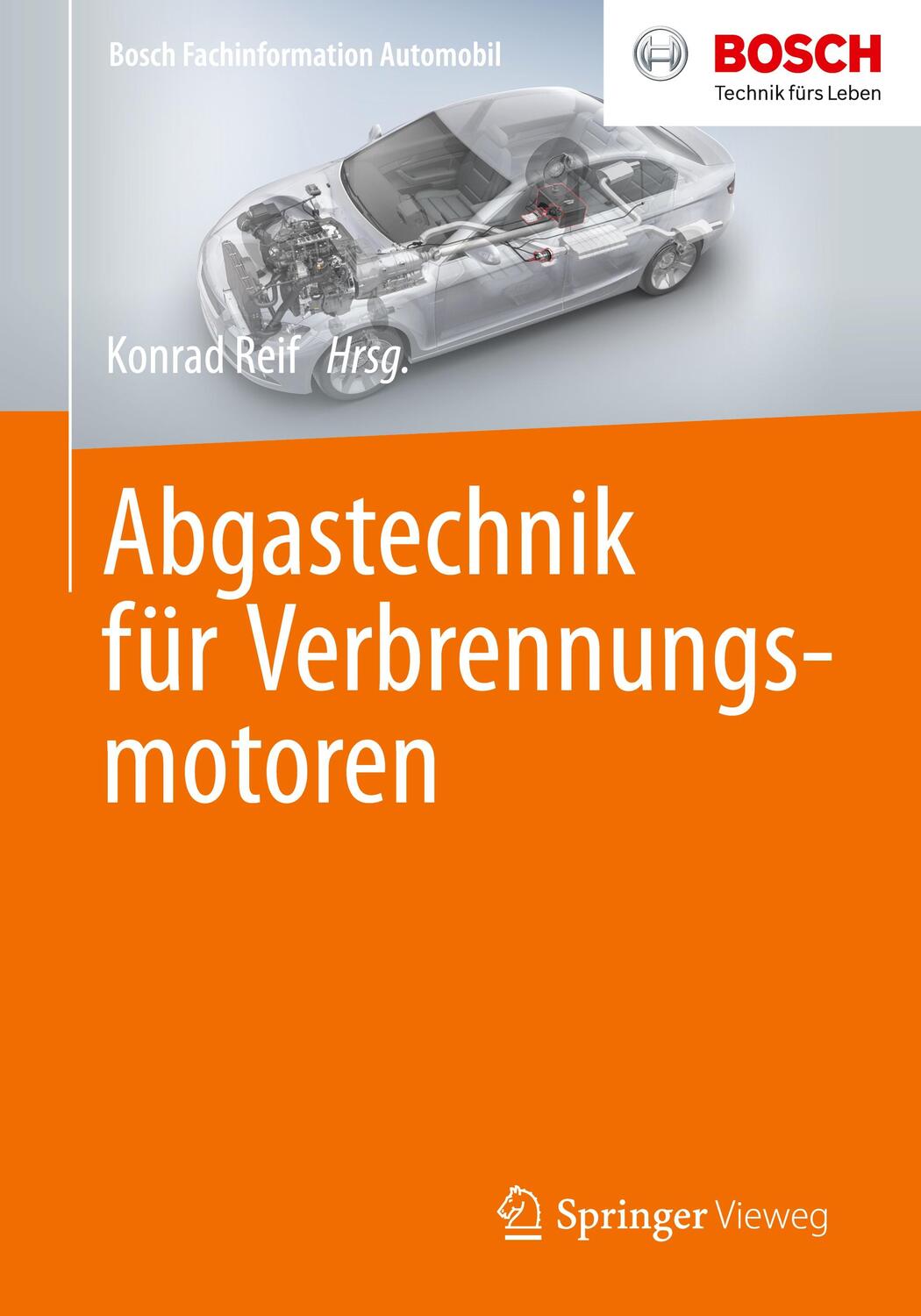 Cover: 9783658095215 | Abgastechnik für Verbrennungsmotoren | Konrad Reif | Taschenbuch
