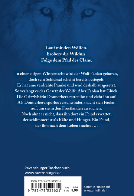 Bild: 9783473525621 | Der Clan der Wölfe, Band 1: Donnerherz (spannendes...