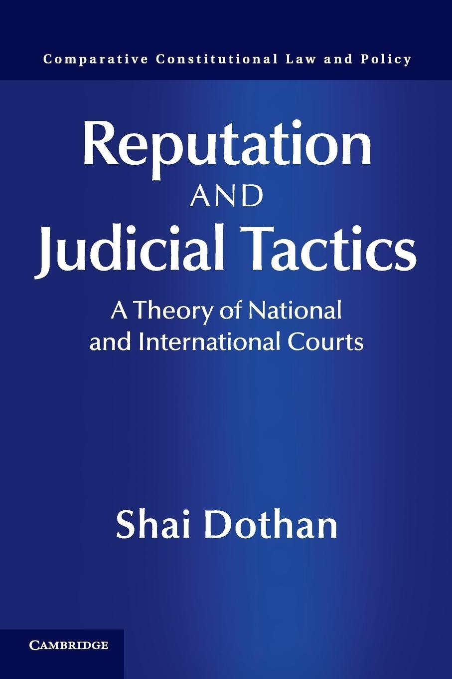 Cover: 9781316621141 | Reputation and Judicial Tactics | Shai Dothan | Taschenbuch | Englisch