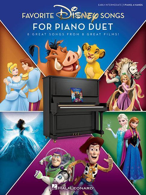 Cover: 9781540038746 | Favorite Disney Songs for Piano Duet: 1 Piano, 4 Hands / Early...