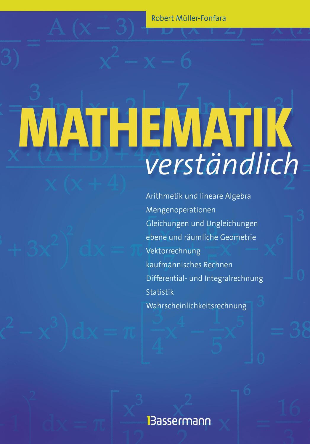 Cover: 9783809438175 | Mathematik verständlich | Robert Müller-Fonfara (u. a.) | Taschenbuch