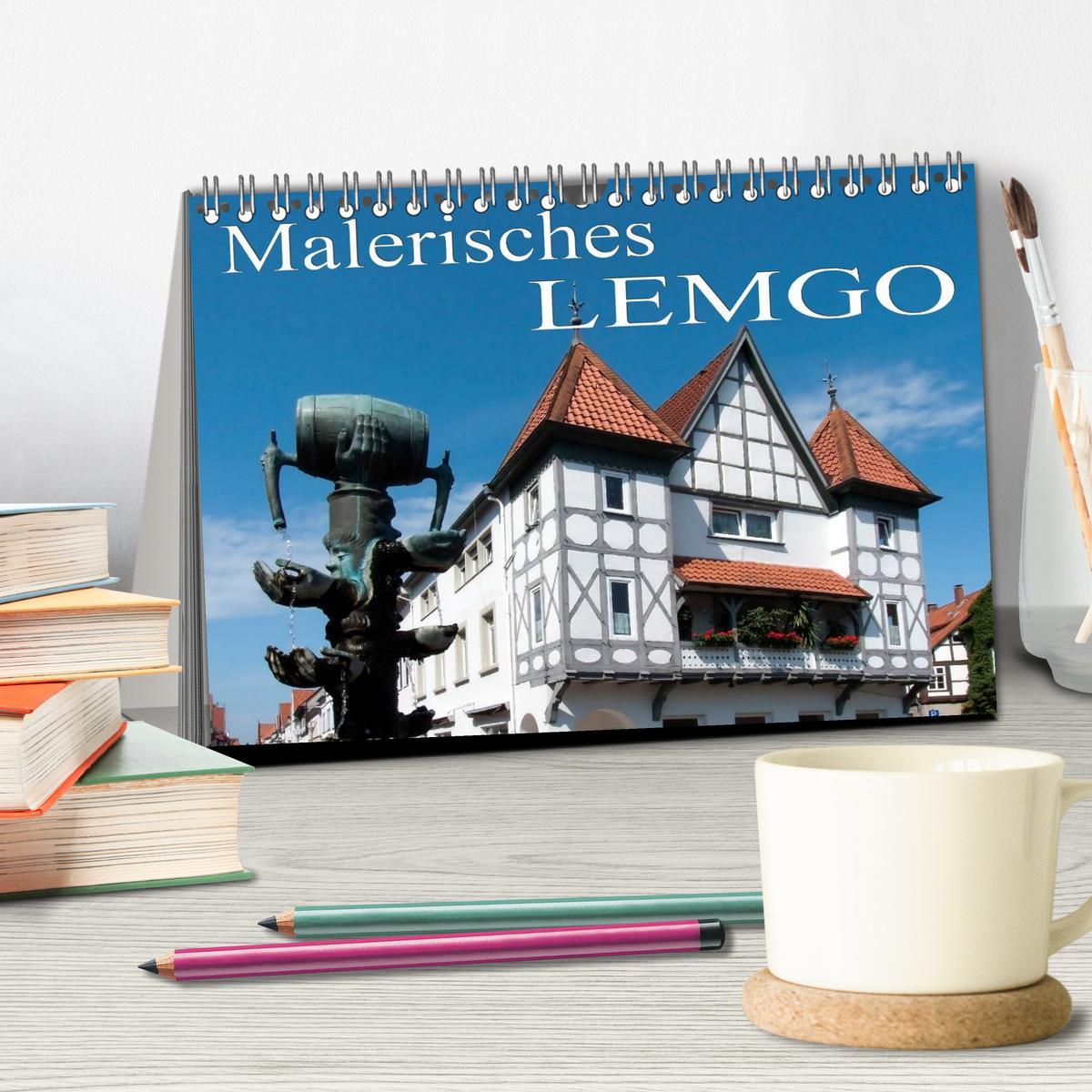 Bild: 9783435728237 | Malerisches Lemgo (Tischkalender 2025 DIN A5 quer), CALVENDO...