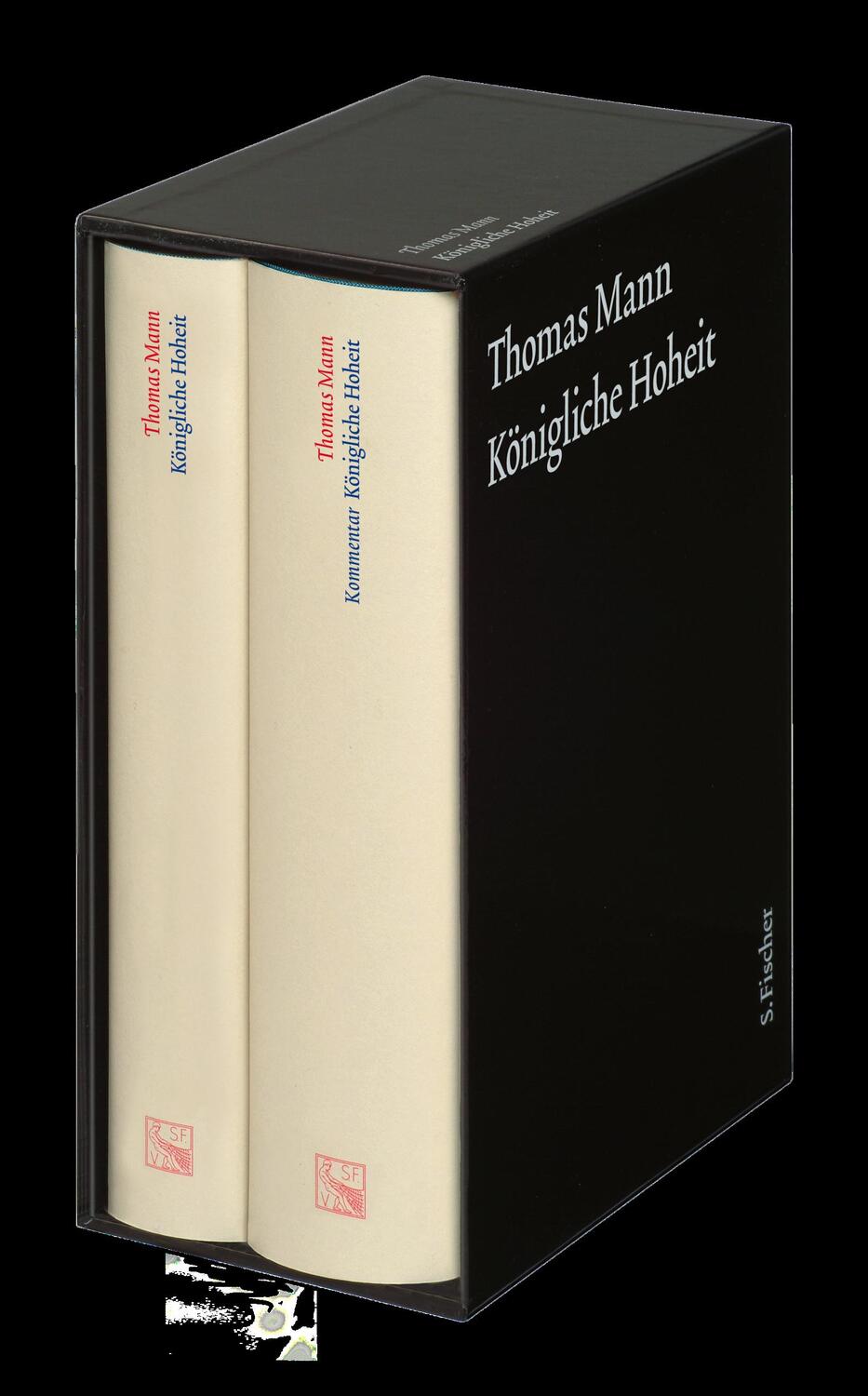 Cover: 9783100483218 | Königliche Hoheit. Große kommentierte Frankfurter Ausgabe. 2 Bände