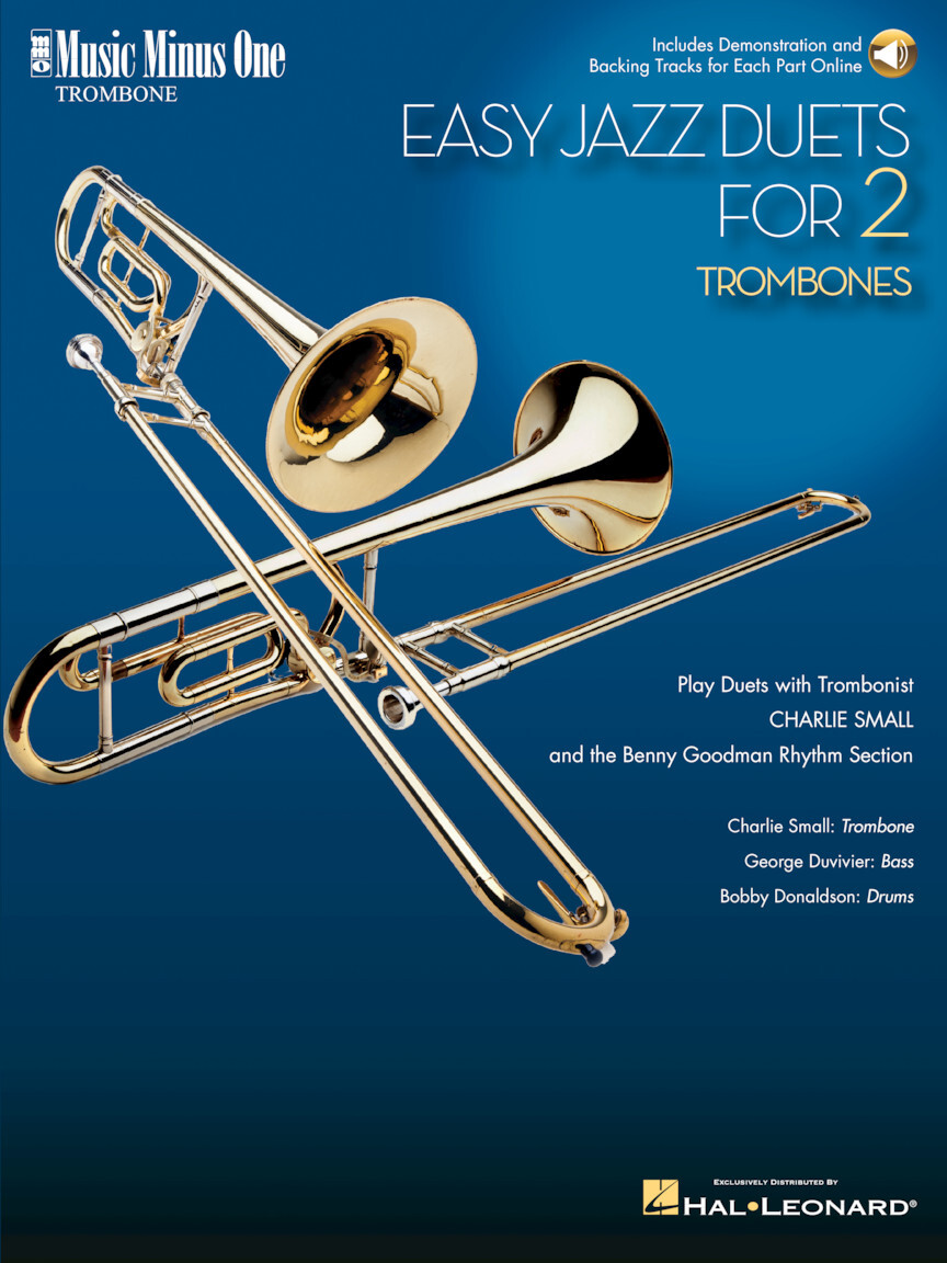 Cover: 884088160845 | Easy Jazz Duets for 2 Trombones and Rhythm Section | Music Minus One