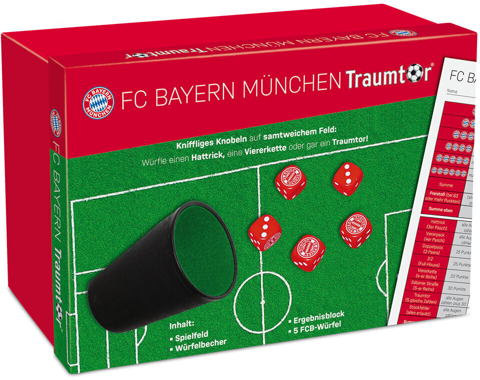 Cover: 4260029824834 | FC Bayern München Traumtor-Würfelset | Spiel | 22182480 | Deutsch