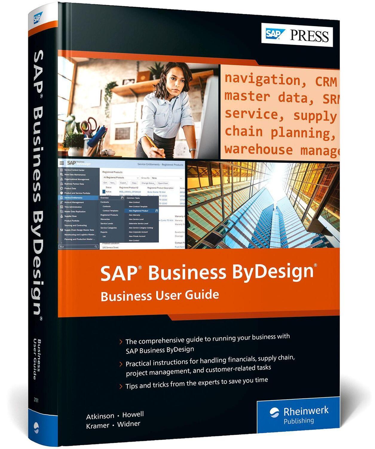 Cover: 9781493221912 | SAP Business ByDesign: Business User Guide | Caroline Atkinson (u. a.)
