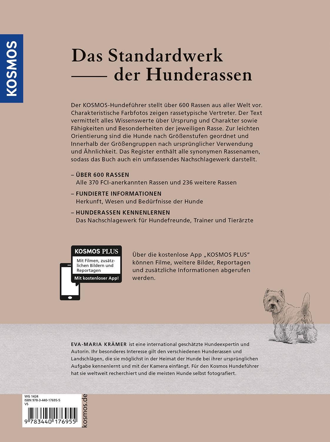 Rückseite: 9783440176955 | Der KOSMOS-Hundeführer | Eva-Maria Krämer | Buch | 496 S. | Deutsch
