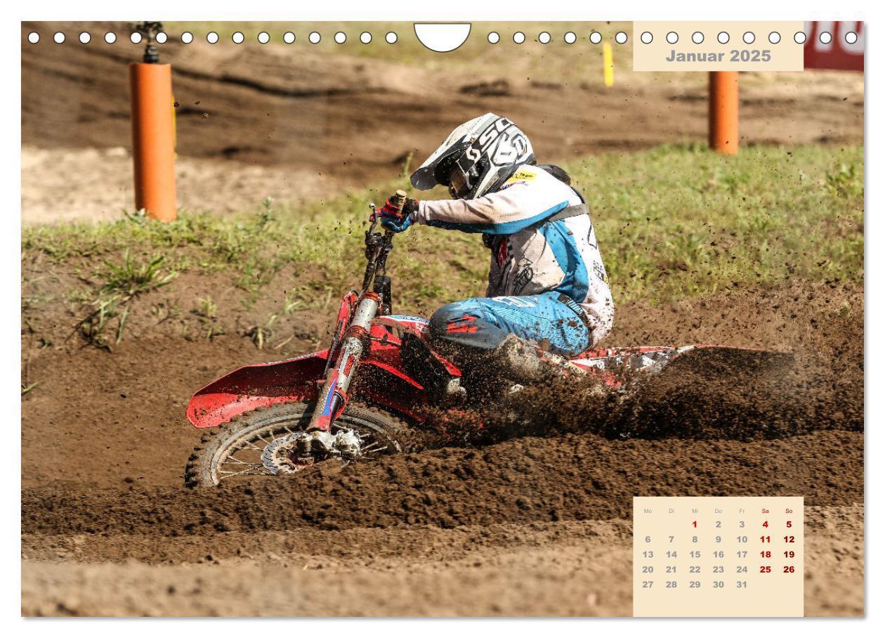 Bild: 9783435026128 | Motocross 2025 (Wandkalender 2025 DIN A4 quer), CALVENDO...