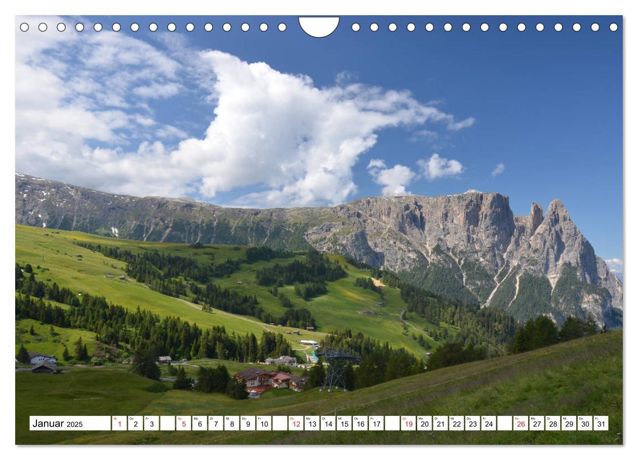 Bild: 9783435146611 | Seiser Alm Sommer (Wandkalender 2025 DIN A4 quer), CALVENDO...