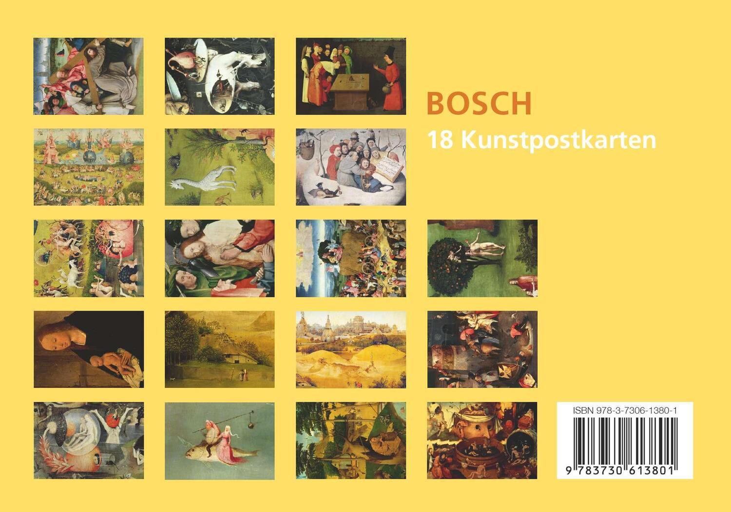 Bild: 9783730613801 | Postkarten-Set Hieronymus Bosch | Taschenbuch | Anaconda Postkarten