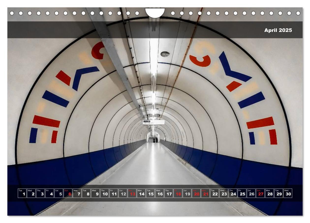 Bild: 9781325952113 | More London Underground 2025 (Wall Calendar 2025 DIN A4 landscape),...