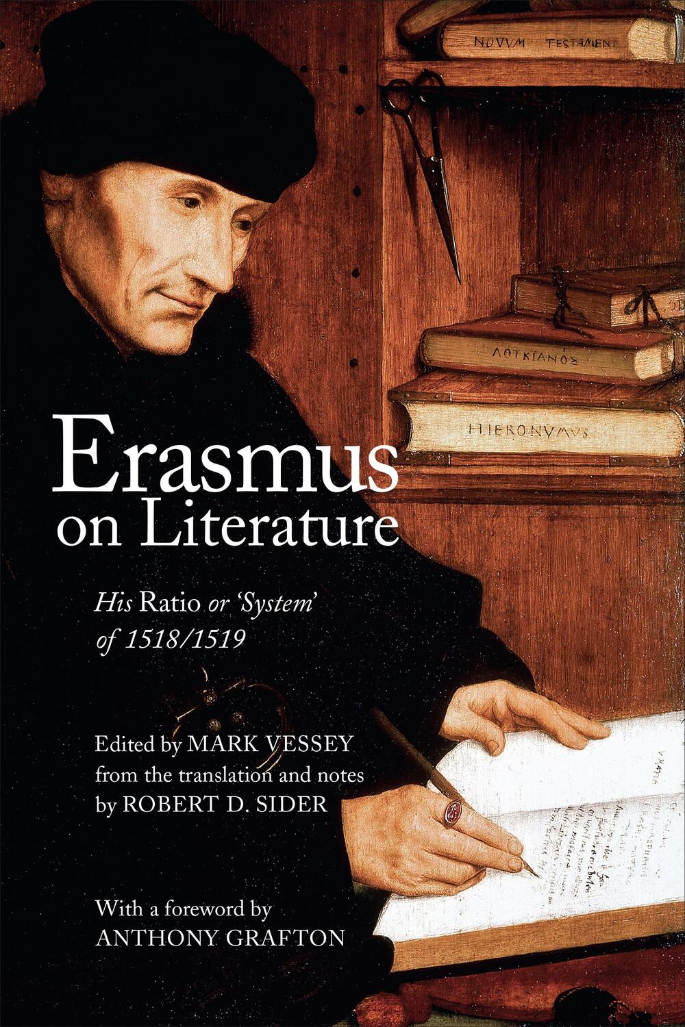 Cover: 9781487522100 | Erasmus on Literature | His Ratio or 'System' of 1518/1519 | Vessey