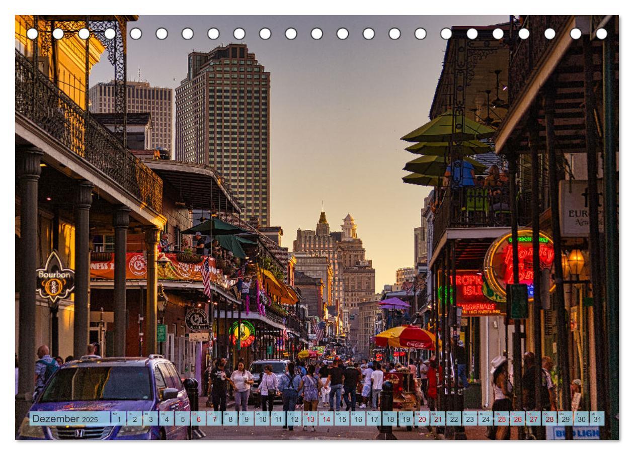 Bild: 9783383879982 | New Orleans Louisiana, USA (Tischkalender 2025 DIN A5 quer),...