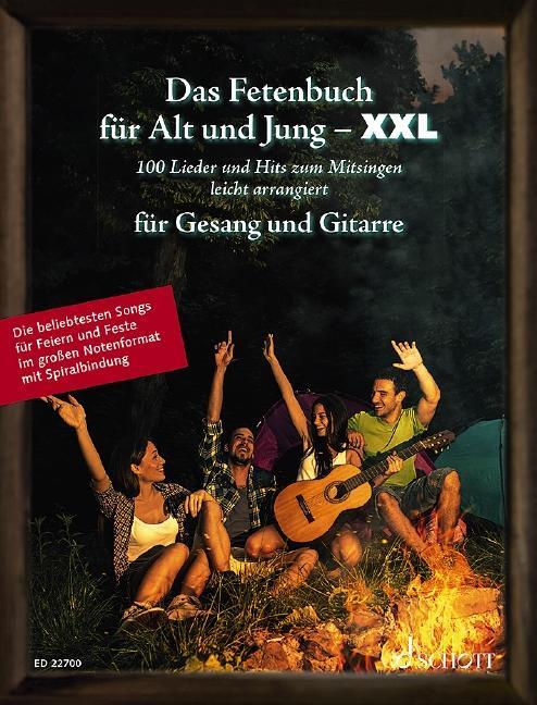 Cover: 9790001164214 | Das Fetenbuch für Alt und Jung - XXL. Gesang und Gitarre | Taschenbuch
