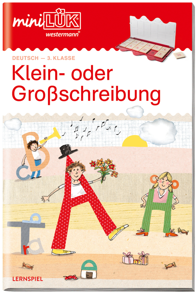 Cover: 9783837741919 | miniLÜK | 3./4. Klasse - Deutsch: Klein- oder Großschreibung | 32 S.