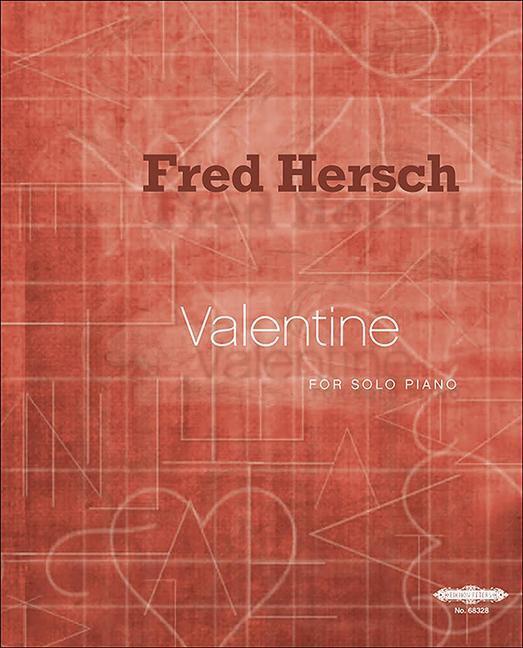 Cover: 9790300757636 | Valentine for Piano: Sheet | Taschenbuch | Edition Peters | Partitur