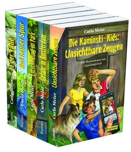 Cover: 9783038481874 | Die Kaminski-Kids - Paket 2. Band 6-10 | Carlo Meier | Taschenbuch