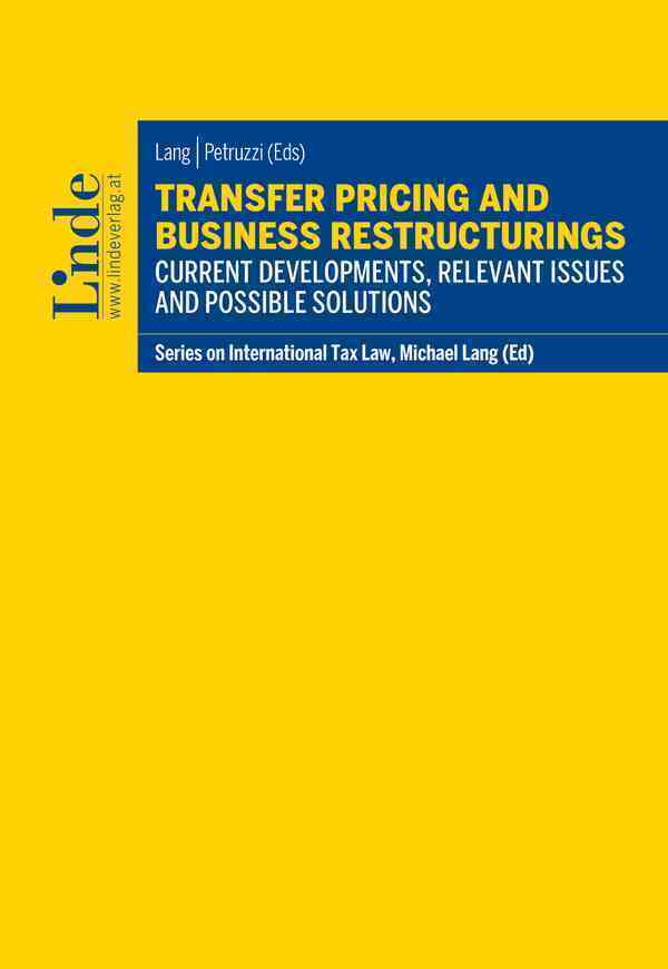 Cover: 9783707348675 | Transfer Pricing and Business Restructurings | Michael Lang (u. a.)