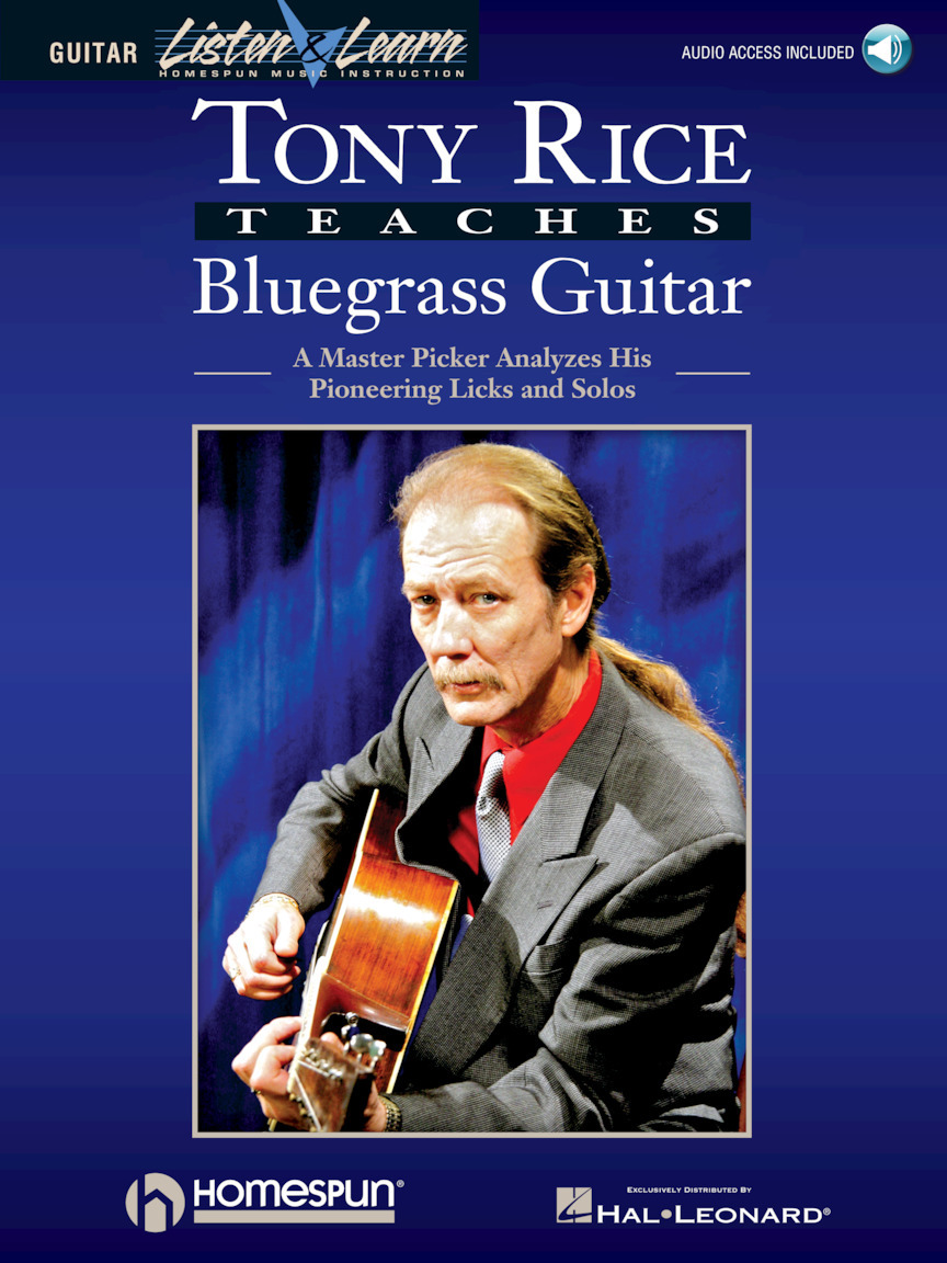 Cover: 73999950458 | Tony Rice Teaches Bluegrass Guitar | Instructional | 1996 | Homespun