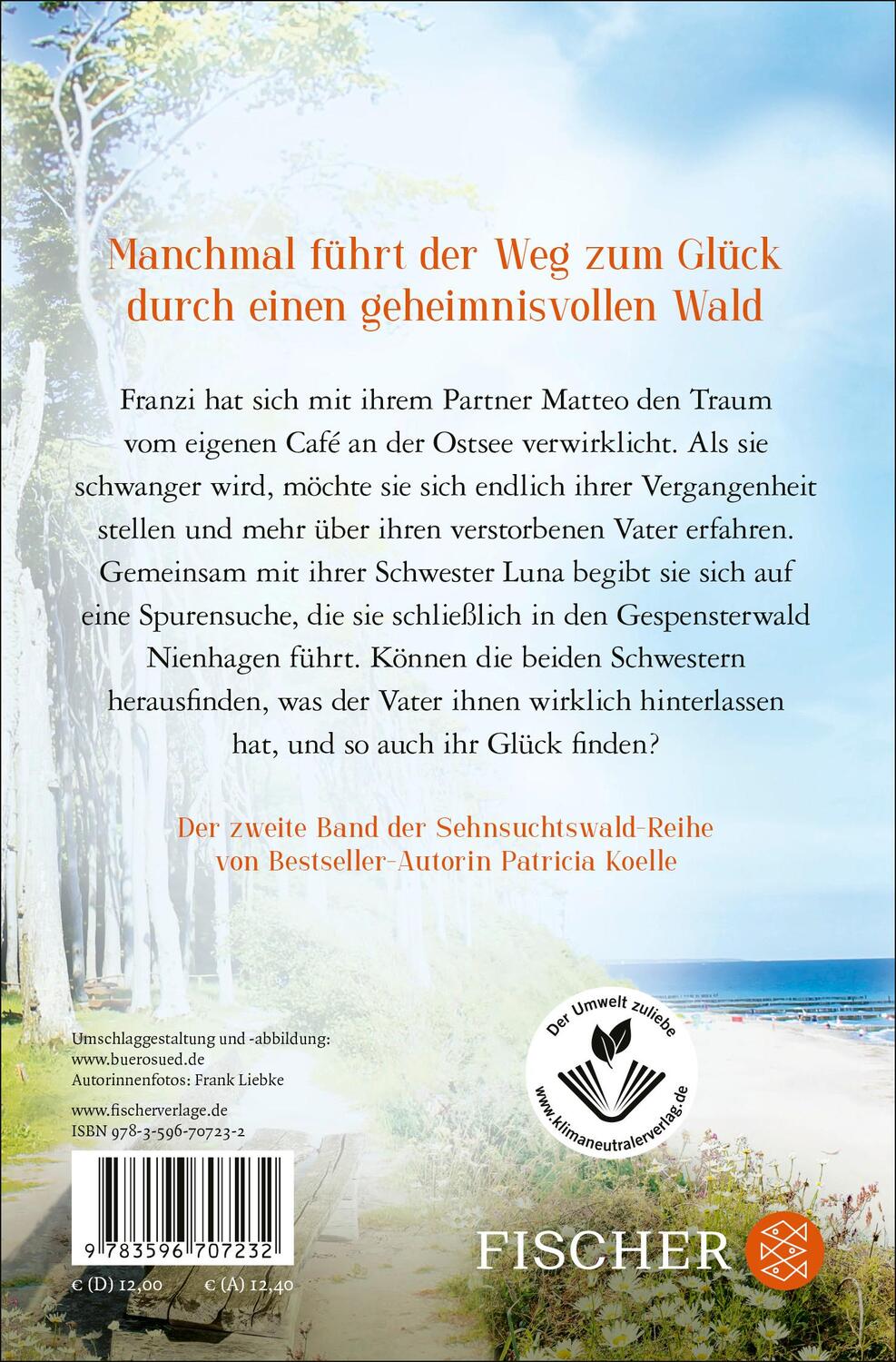 Rückseite: 9783596707232 | Das Glück in den Wäldern | Patricia Koelle | Taschenbuch | Deutsch