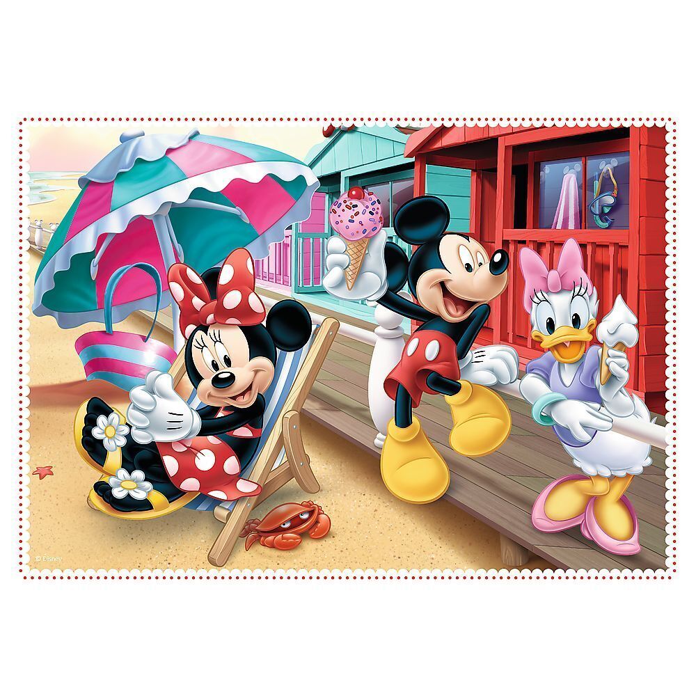 Bild: 5900511343557 | 4 in 1 Puzzle - Disney Minnie Mouse (Kinderpuzzle) | Spiel | 34355