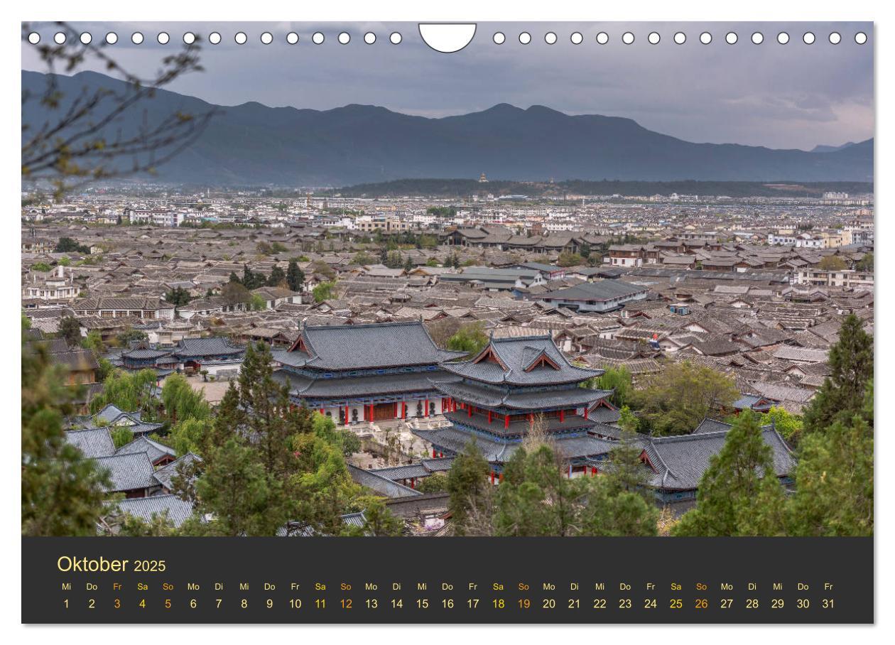 Bild: 9783435387953 | Yunnan - Magische Orte (Wandkalender 2025 DIN A4 quer), CALVENDO...