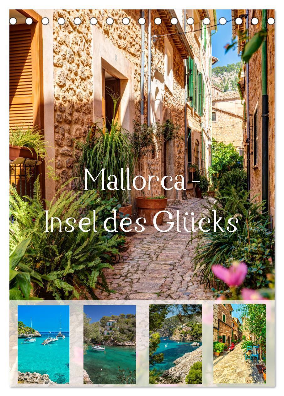 Cover: 9783675567511 | Mallorca - Insel des Glücks (Tischkalender 2024 DIN A5 hoch),...