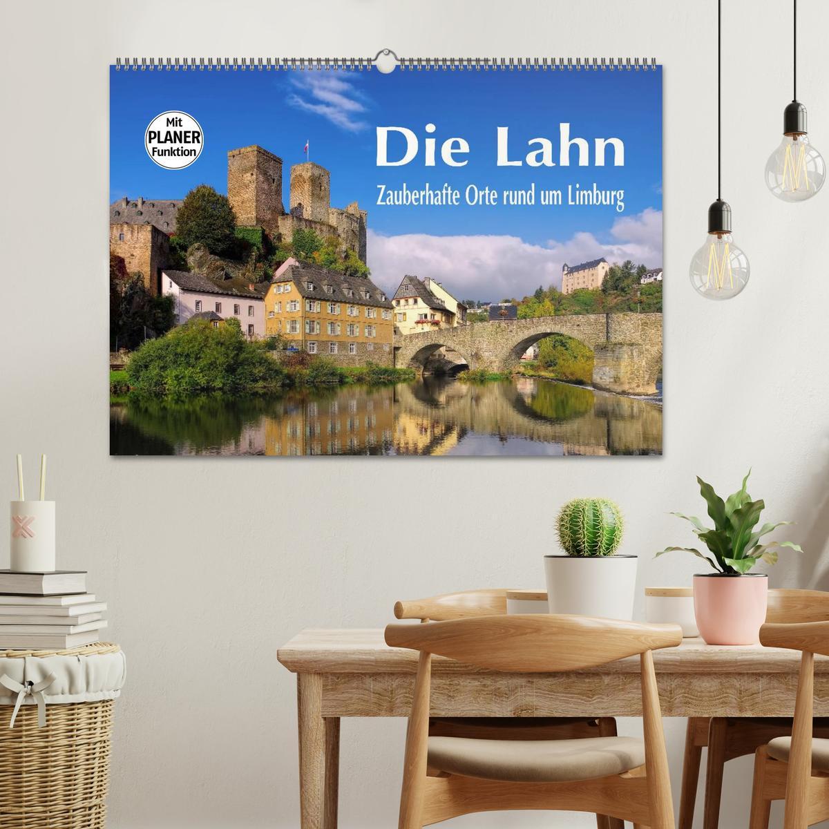 Bild: 9783435536795 | Die Lahn - Zauberhafte Orte rund um Limburg (Wandkalender 2025 DIN...