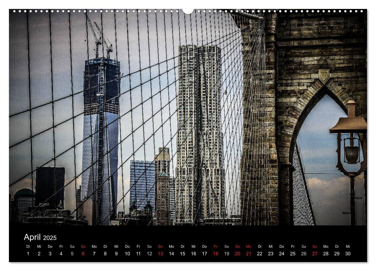 Bild: 9783435795352 | Brooklyn Bridge - New York City (Wandkalender 2025 DIN A2 quer),...