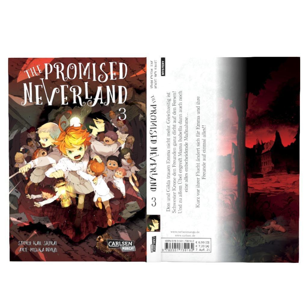 Bild: 9783551739162 | The Promised Neverland 3 | Ein emotionales Mystery-Horror-Spektakel!