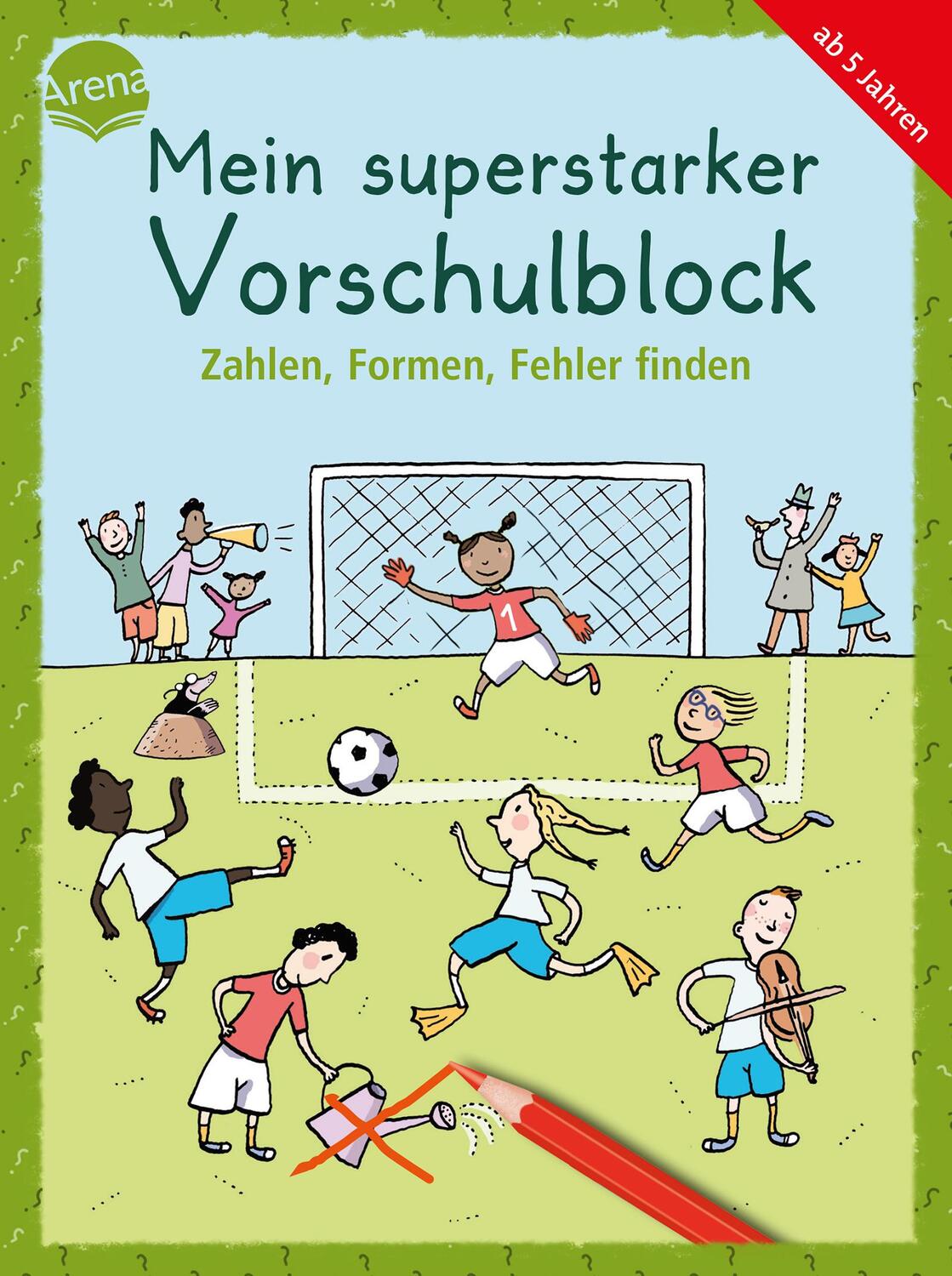 Cover: 9783401720647 | Mein superstarker Vorschulblock. Zahlen, Formen, Fehler finden | Buch