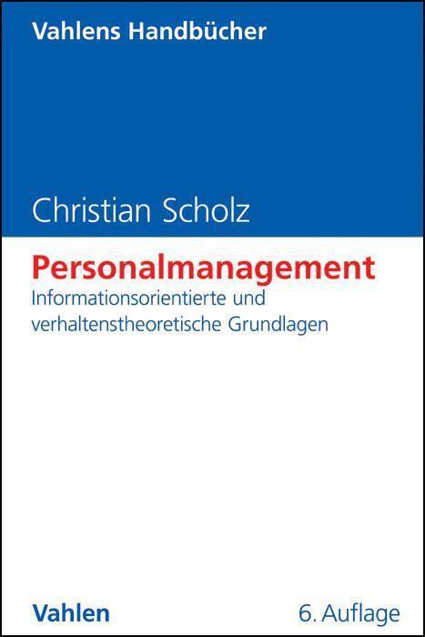 Personalmanagement - Scholz, Christian