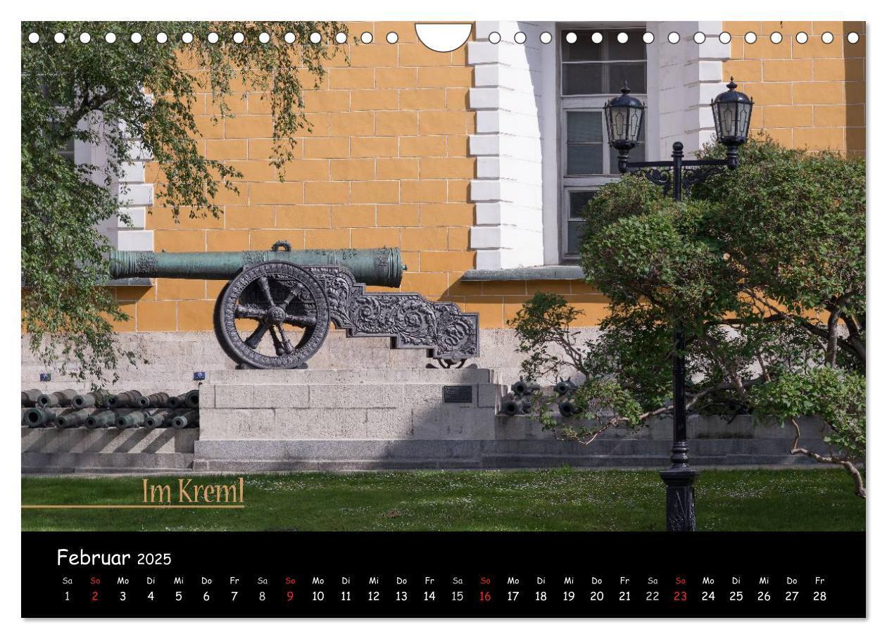 Bild: 9783435622245 | Von Moskau nach St. Petersburg (Wandkalender 2025 DIN A4 quer),...