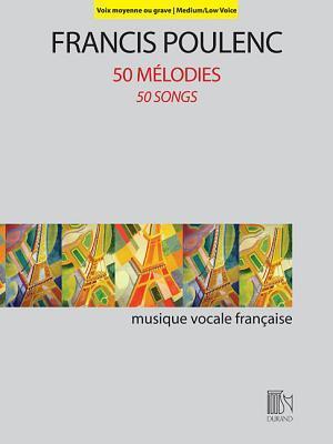 Cover: 9781540000750 | 50 Melodies (50 Songs): For Medium/Low Voice and Piano | Taschenbuch
