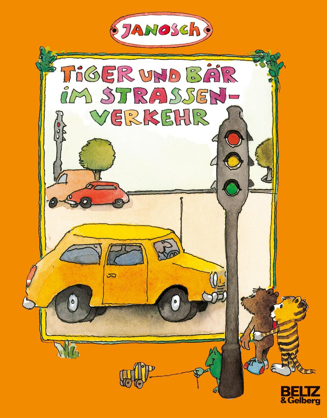 Cover: 9783407761361 | Tiger und Bär im Straßenverkehr | Janosch | Taschenbuch | Minimax