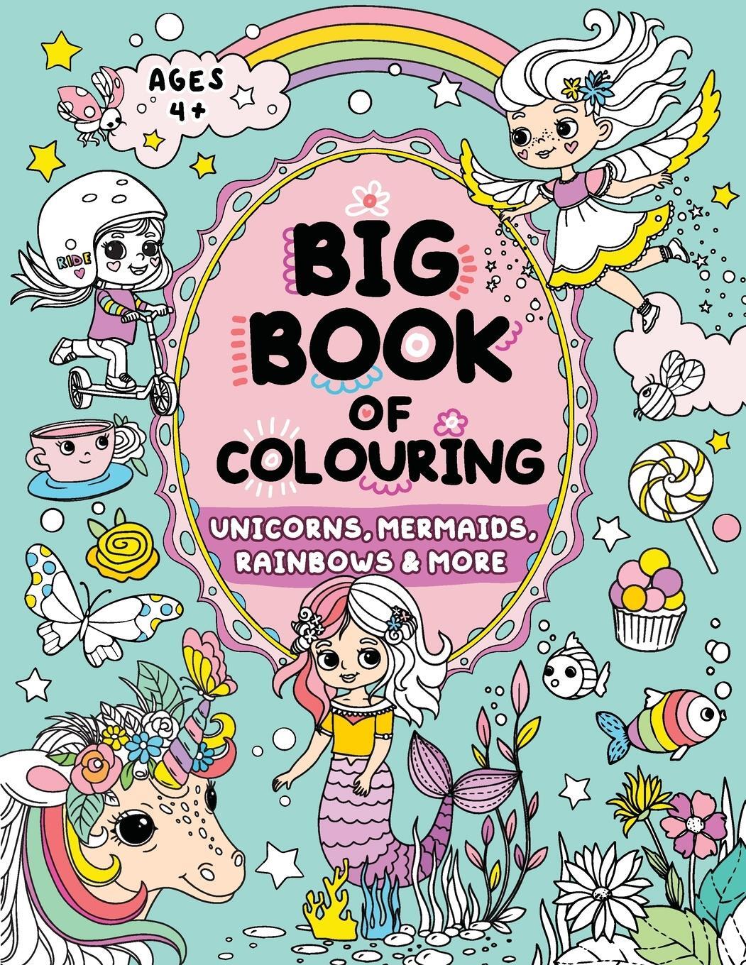 Cover: 9781915454256 | Big Book of Colouring for Girls | Children Ages 4+ | Publishing | Buch
